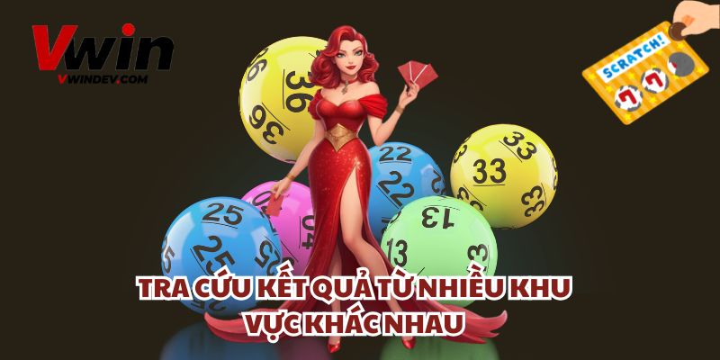 Có thể tra cứu kết quả từ nhiều khu vực khác nhau