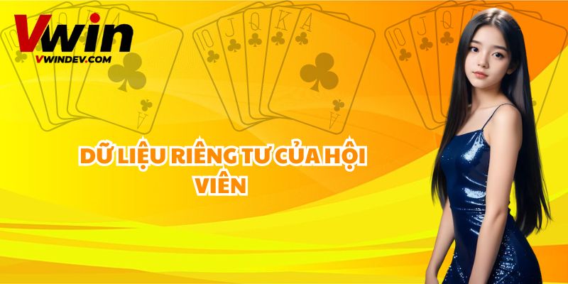 Dữ liệu riêng tư của hội viên trong chính sách bảo mật