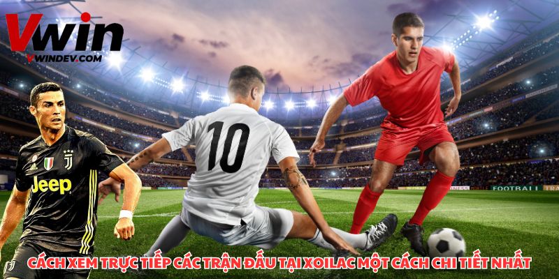 Hướng dẫn chi tiết xem trực tiếp trận đấu bóng đá