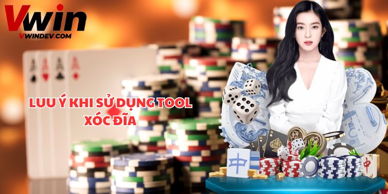 Lưu ý khi sử dụng tool xóc đĩa